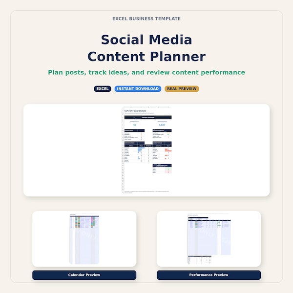 Social Media Content Planner